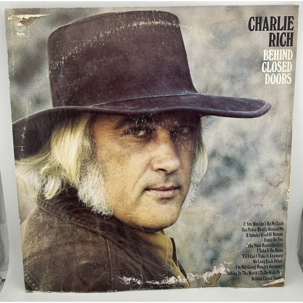 Vintage - Charlie Rich - Behind Closed Doors‎ Album, Epic KE 32247